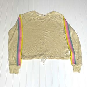 Long sleeve crop top